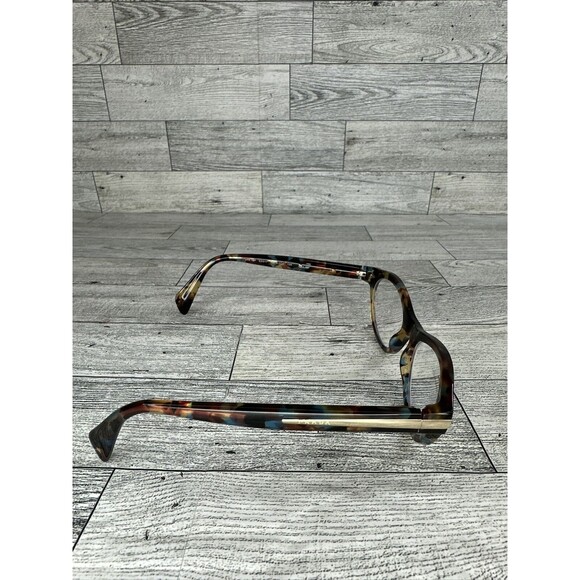 Prada VPR 18P NAG-1O1 Brown Blue Cat Eye Eyeglasses Frames 52-17 135 Italy - Picture 2 of 6